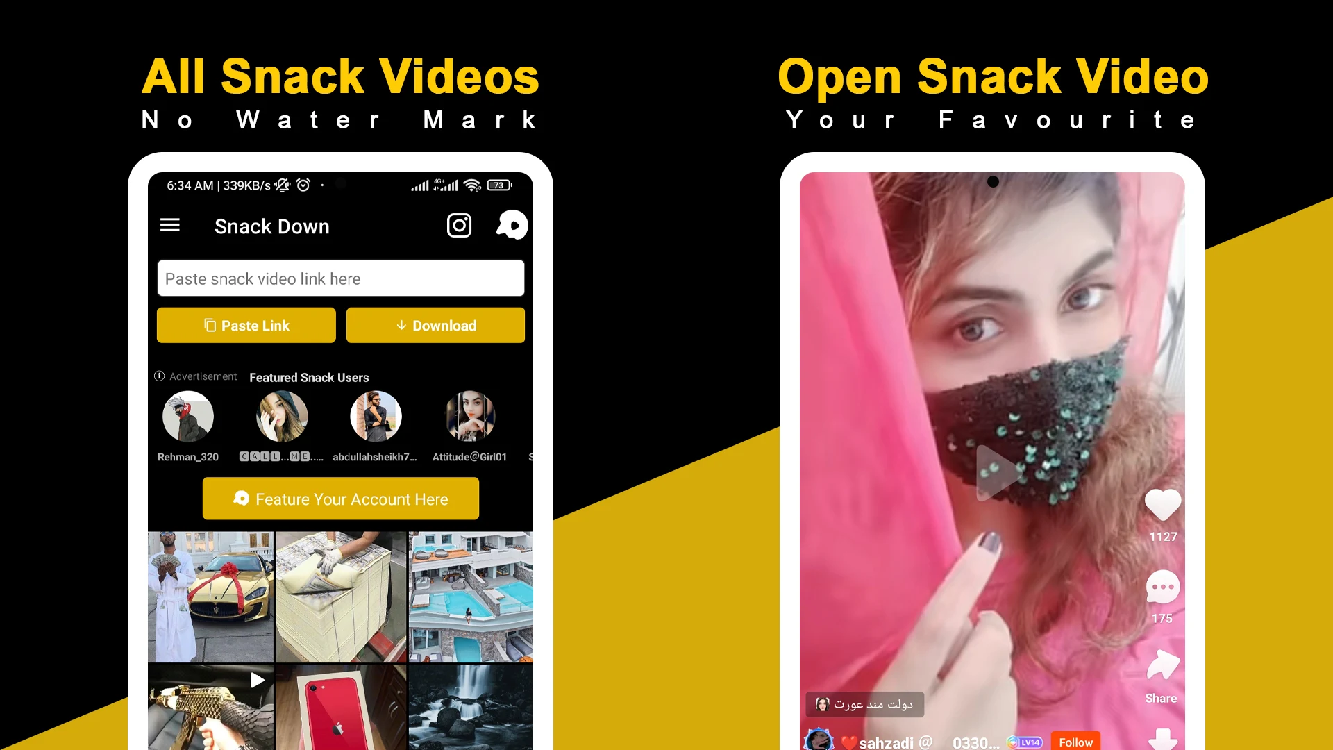 Video Downloader for Snack Vid screenshot