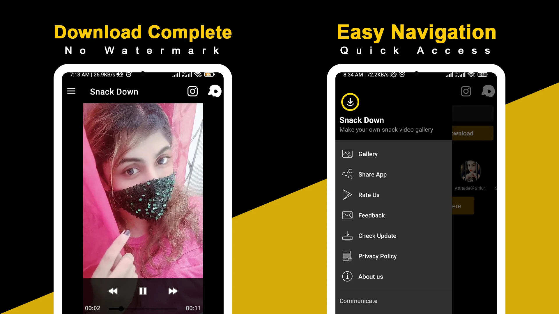 Video Downloader for Snack Vid screenshot